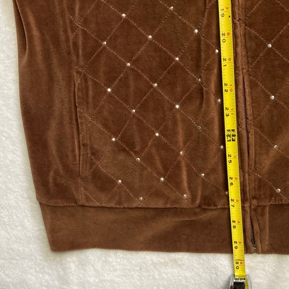 Quacker Factory Brown Vest - Picture 3 of 8